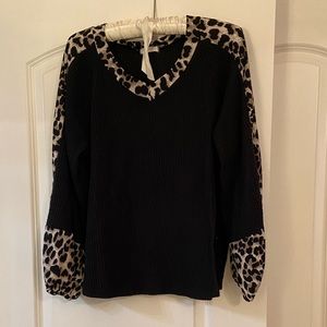 Animal Print Top